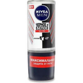   Nivea Антиперспирант  Men Max Pro Черное и Белое 50 мл (4005900830845)