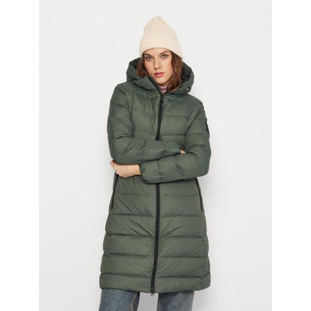 Jack Wolfskin Пуховик  Lenauplatz Coat W 1207471-4136 XS Зелений (4064993900538) - зображення 1