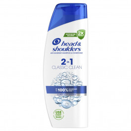   Head & Shoulders Шампунь  2 в 1 Проти лупи Основний догляд 330 мл (8700216157919)