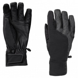   Jack Wolfskin Перчатки  Night Hawk Gloves 1910071-6000 L Черные (4060477964652)