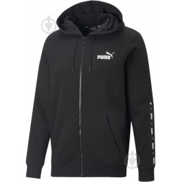   PUMA Жіноча  Ess+ Tape Full-Zip Hoodie 67027001 S Black (4064537701898)