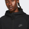 Nike Чорна чоловіча кофта  M NK TCH FLC FZ WR HOODIE FB7921-010 - зображення 4