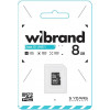 Wibrand 8 GB mictoSD Class 10 (WICDHC10/8GB) - зображення 1