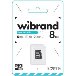   Wibrand 8 GB mictoSD Class 10 (WICDHC10/8GB)