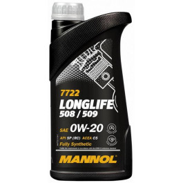   Mannol 7722 O.E.M. Longlife 508 509 0W-20 1л