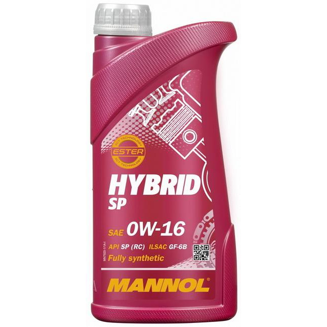 Mannol Hybrid SP 0W-16 1л - зображення 1