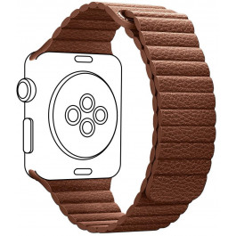   ArmorStandart Ремінець  Leather Loop для Apple Watch 38mm/40mm Saddle Brown (ARM57843)