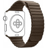 ArmorStandart Ремешок  Leather Loop для Apple Watch All Series 38/40 mm Brown (ARM48657) - зображення 1