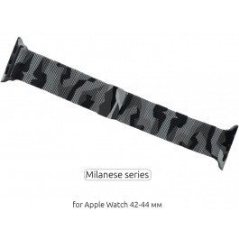   ArmorStandart Браслет металлический  Milanese Loop для Apple Watch 38mm 40mm Military Light Grey (ARM ARM52907