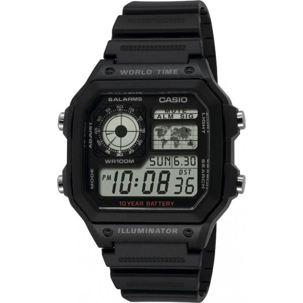 Casio Standard Digital AE-1200WH-1AVEF - зображення 1