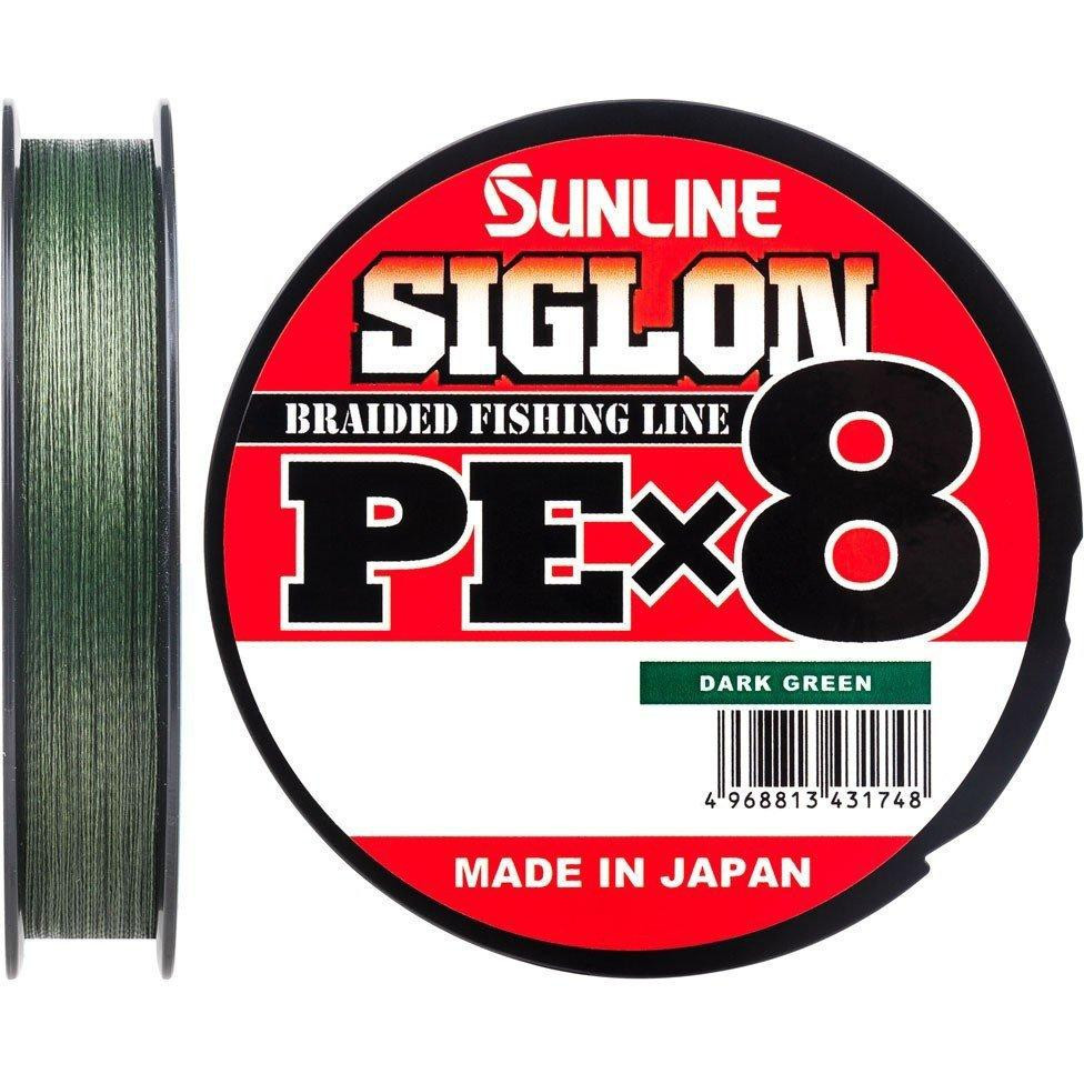 Sunline Siglon PE X8 / Dark Green / #4.0 / 0.330mm 300m 29.0kg - зображення 1