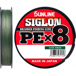   Sunline Siglon PE X8 / Dark Green / #4.0 / 0.330mm 300m 29.0kg