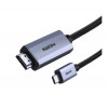 Baseus High Definition Series Graphene 4K USB Type-C to HDMI v2.0 2m Black (WKGQ010101) - зображення 4