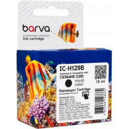   Barva Картридж HP №129 (C9364HE), Black, DJ 5943/PSC 2573, 13 мл,  (IC-H129B)