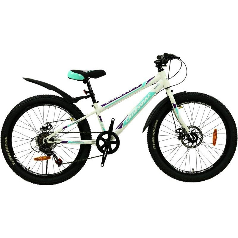 Crossbike Legion 24" 2024 / рама 11" білий (24CJS-005225) - зображення 1