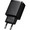 Baseus Compact Quick Charger U+C 20W Black (CCXJ-B01) - зображення 1