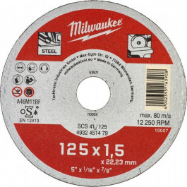   MILWAUKEE 125х22.2х1.5 мм 4932451479