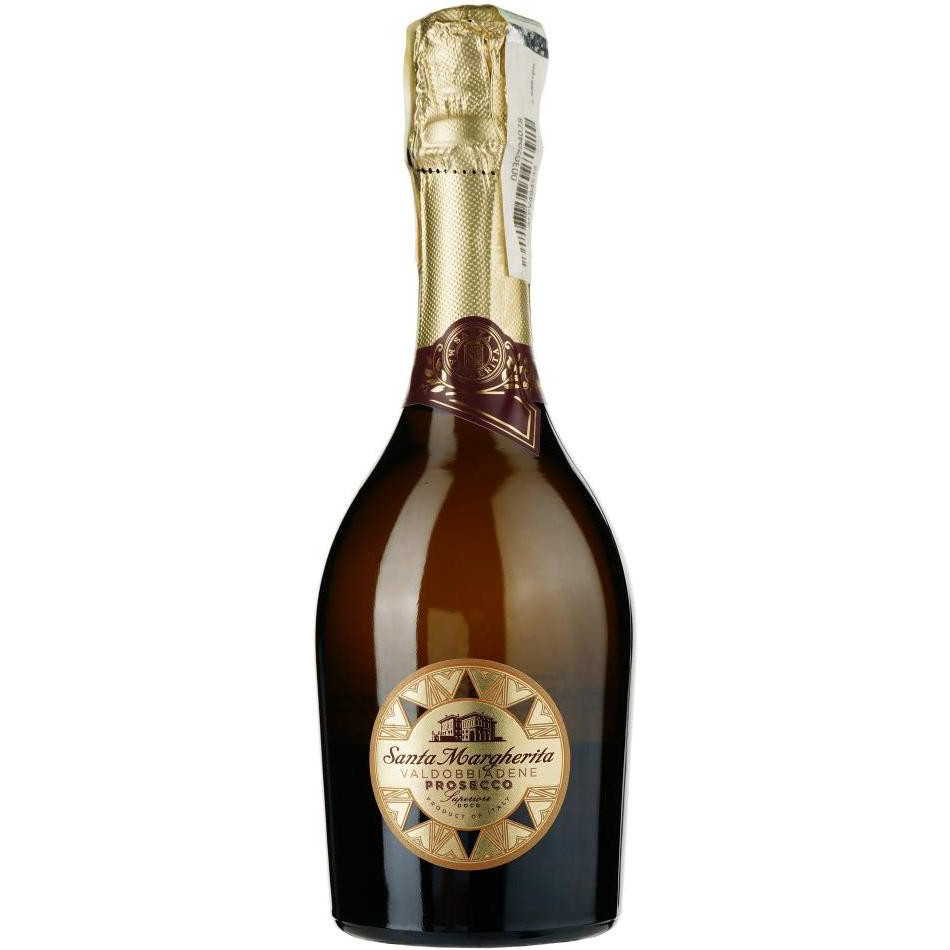 Santa Margherita Ігристе  Valdobbiadene Prosecco Superiore DOCG біле брют 0,375 л 11,5% (8003930000159) - зображення 1