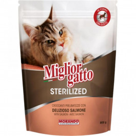   Morando Migliorgatto Sterilized с лососем 800г