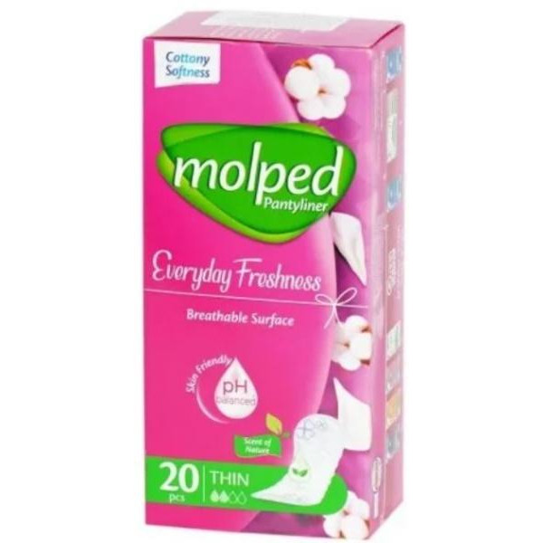 Molped Ежедневные гигиенические прокладки  Everyday Freshness Deo 20 шт - зображення 1