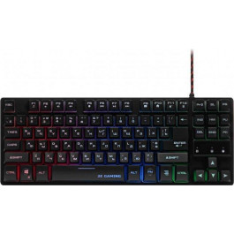   2E Gaming KG290 87 keys LED USB Black Ukr (2E-KG290UB)