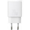 Baseus Compact Quick Charger U+C 20W White (CCXJ-B02) - зображення 1