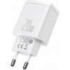 Baseus Compact Quick Charger U+C 20W White (CCXJ-B02) - зображення 3