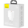 Baseus Compact Quick Charger U+C 20W White (CCXJ-B02) - зображення 7