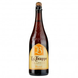   La Trappe Пиво  Trappist Blond, світле, 6,5%, 0,75 л (8711406121580)