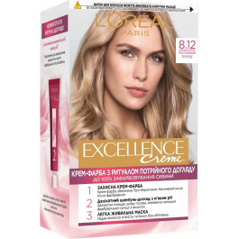   L'Oreal Paris Стійка крем-фарба для волосся&apos;Oreal Paris Excellence Creme 8.12 – Містичний блонд