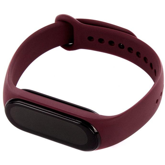 ColorWay Ремешок  для Xiaomi Mi Band 5/6/7 Marsala (CW-SXMB7-ML) - зображення 1