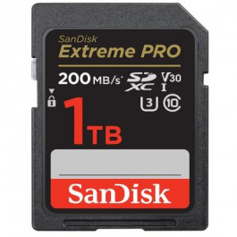   SanDisk 1 TB SDXC UHS-I U3 V30 Extreme PRO (SDSDXXD-1T00-GN4IN)