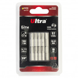   ULTRA TORX 30x25мм 1/4 " 10шт S2 (4015402)