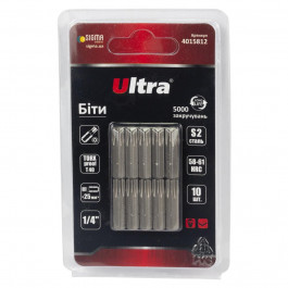   ULTRA TORX-proof 40x25мм 1/4 " 10шт S2 (4015812)