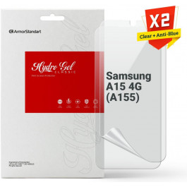   ArmorStandart Плівка захисна  Kit Clear + Anti-Blue Samsung A15 4G (A155) (ARM80685)