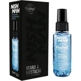   Nishman Парфюм для бороды  Beard & Mustache Perfume Genius 75 мл (8682035080169)