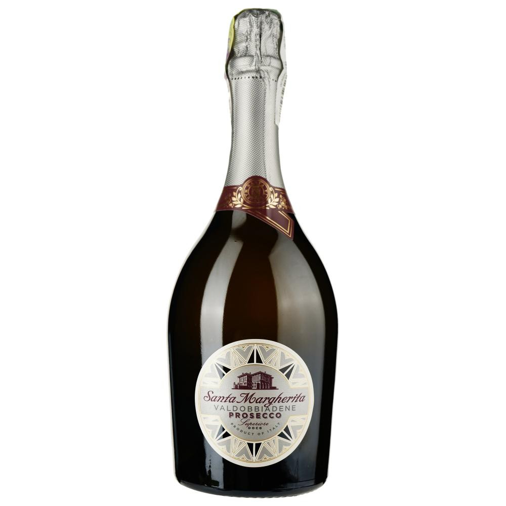 Santa Margherita Вино игристое Valdobbiadene Prosecco Superire DOCG белое брют 0,75 л 11,5% (8003930001620) - зображення 1