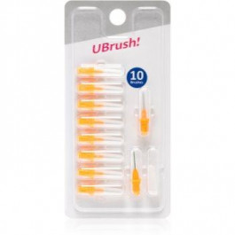   Herbadent UBrush! змінні міжзубні щітки 0,8 mm Orange 10 кс