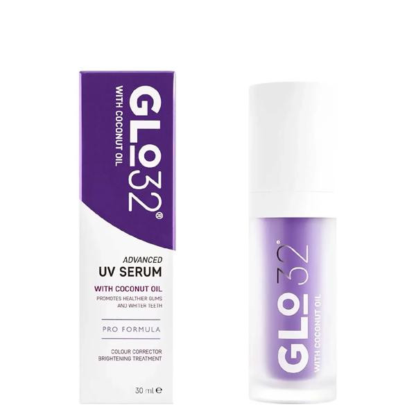 Glo32 Відбілююча сировотка з кокосовою олією  UV Serum 30 мл. - зображення 1