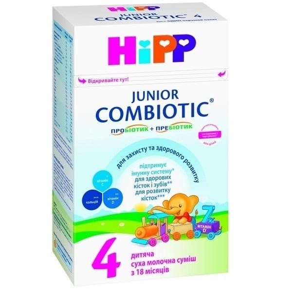 Hipp Сухая молочная смесь Combiotiс 4 Junior, 500 г - зображення 1