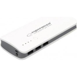   Esperanza Powerbank 8000 mAh White-Grey (EMP106WE)