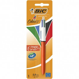   BIC Ручка кулькова  4 Colours Original Fine, 1 мм, 4 кольори, 1 шт. (982867)