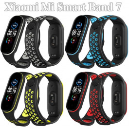   BeCover Набір ремінців 4 кольори Vents Style  для Xiaomi Mi Smart Band 7 (710507)