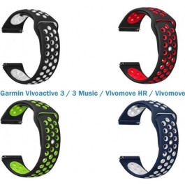   BeCover Набор ремешков 4 цвета Vents Style  для Garmin Vivoactive 3 / 3 Music / Vivomove HR / Vivomove Boy (