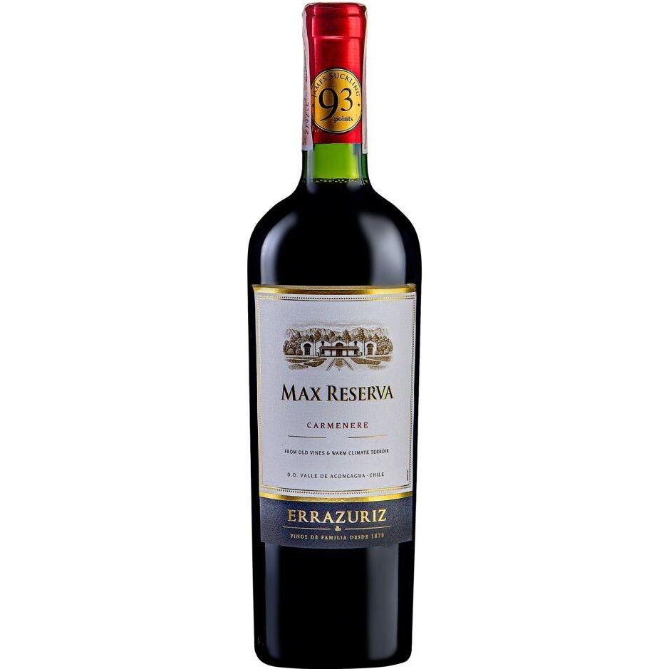 Errazuriz Вино Max Reserva Carmenere красное сухое 0.75 л 14.5% (7804304001229) - зображення 1