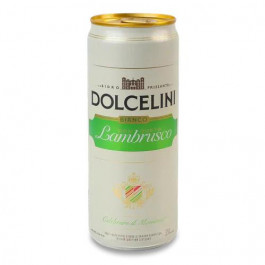   Dolcelini Сидр  Con Gusto Lambrusko Bianco солодкий з/б, 330 мл (4820250943836)