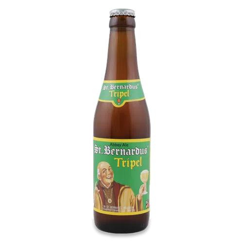 St.Bernardus Пиво  Trippel світле фільтроване, 0.33 л (54079038) - зображення 1