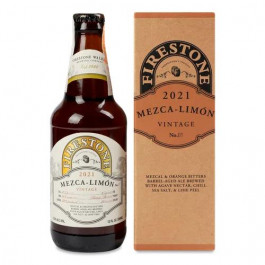   Firestone Walker Пиво  Mezcalimon янтарне, 0.355 л (0602755011418)