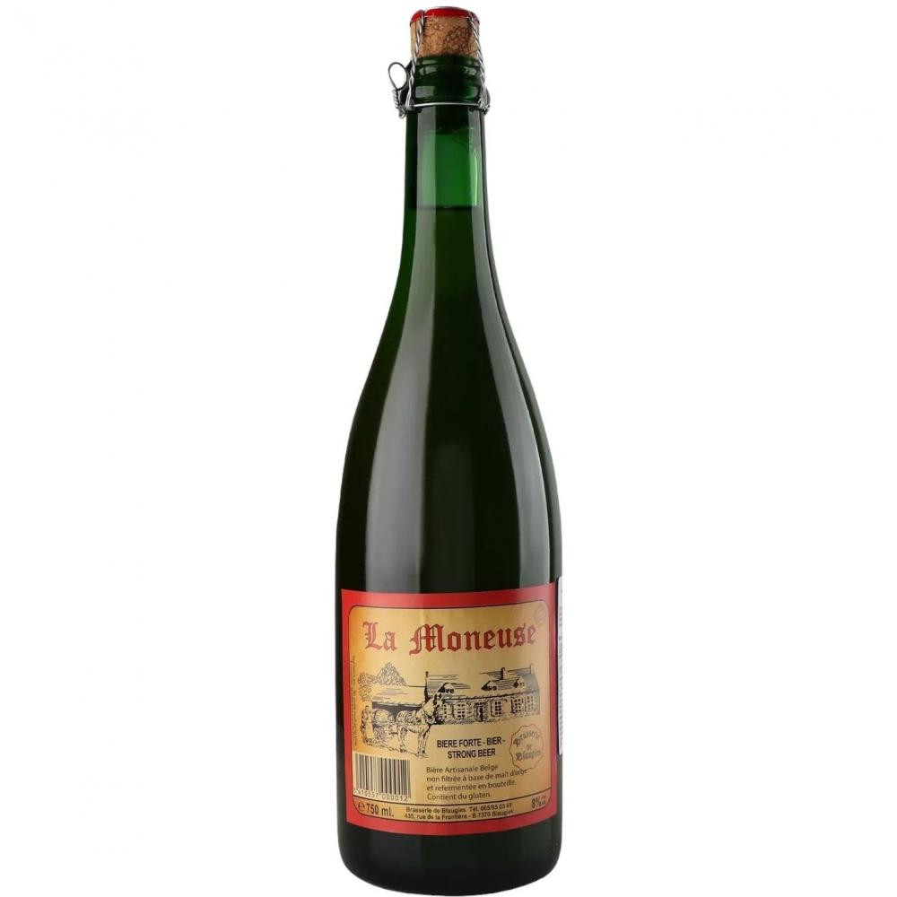 Brasserie de Blaugies Пиво  Moneuse світле нефільтроване, 0.75 л (5410557000012) - зображення 1