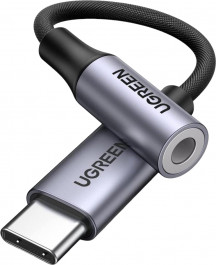   UGREEN AV161 USB-C to jack 3.5mm Black (80154)